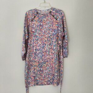 Rebecca Minkoff Pastel Multicolor Lima Dress Size XXS